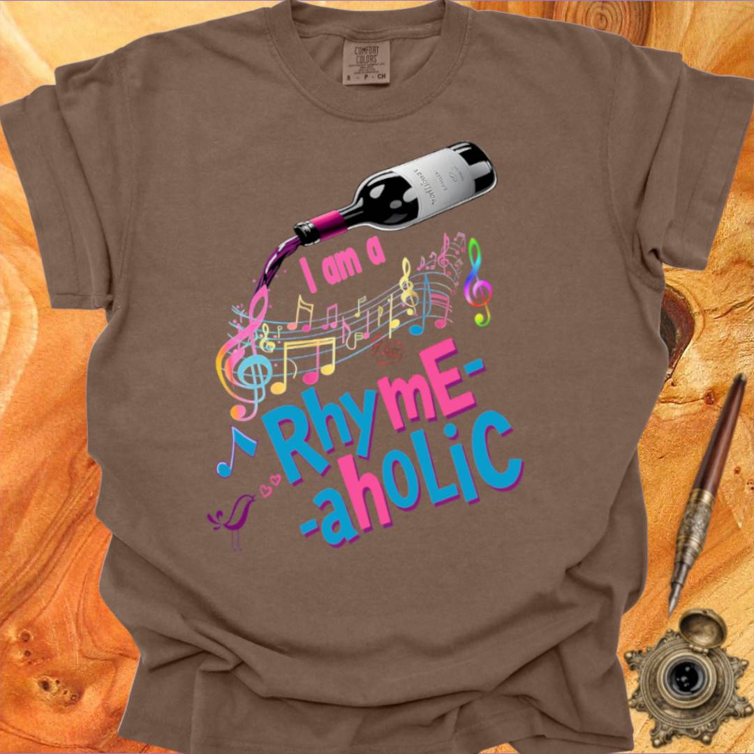 Rhymeaholic- Poetry T-shirt