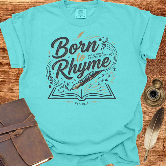 Born to Rhyme - Poetry T-shirt