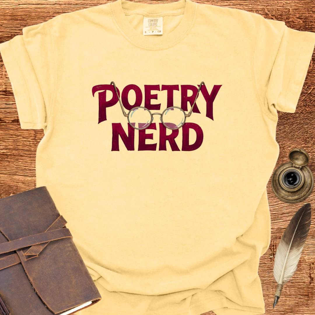 Poetry Nerd - Poetry T-shirt