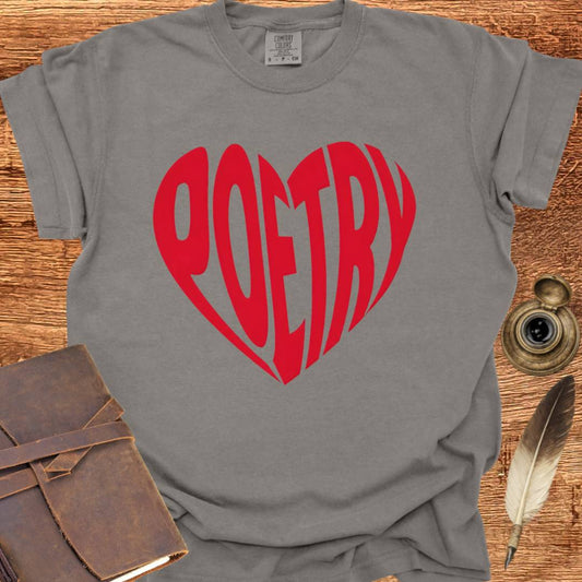 Heart Poetry - Poetry T-shirt