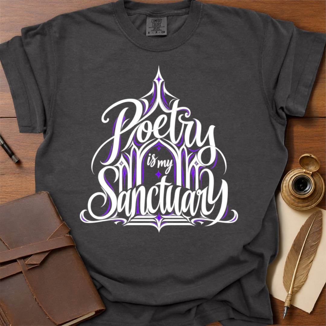 Poetry Sanctuary - Poetry T-shirt