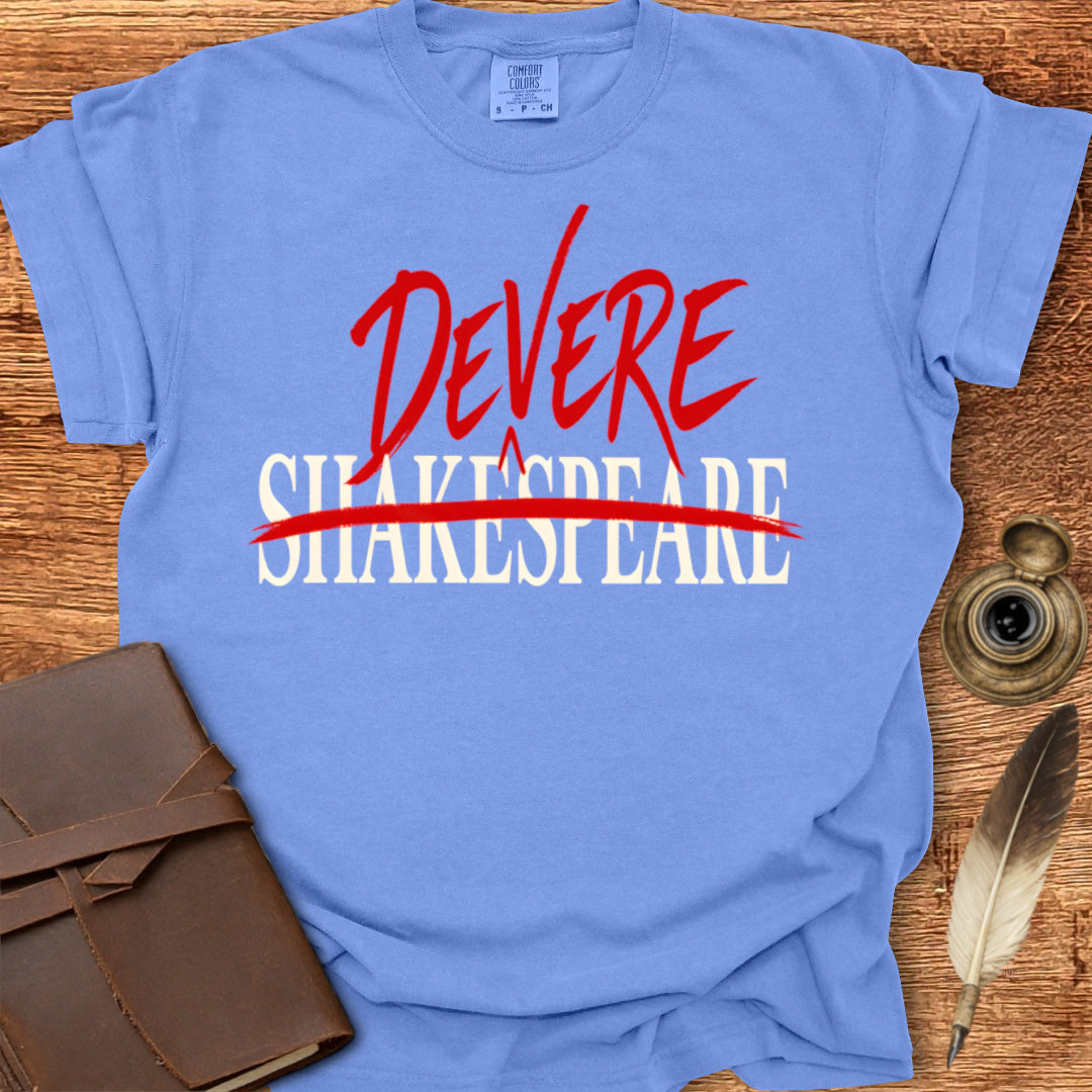 DeVere Correction - Shakespearean T-shirt