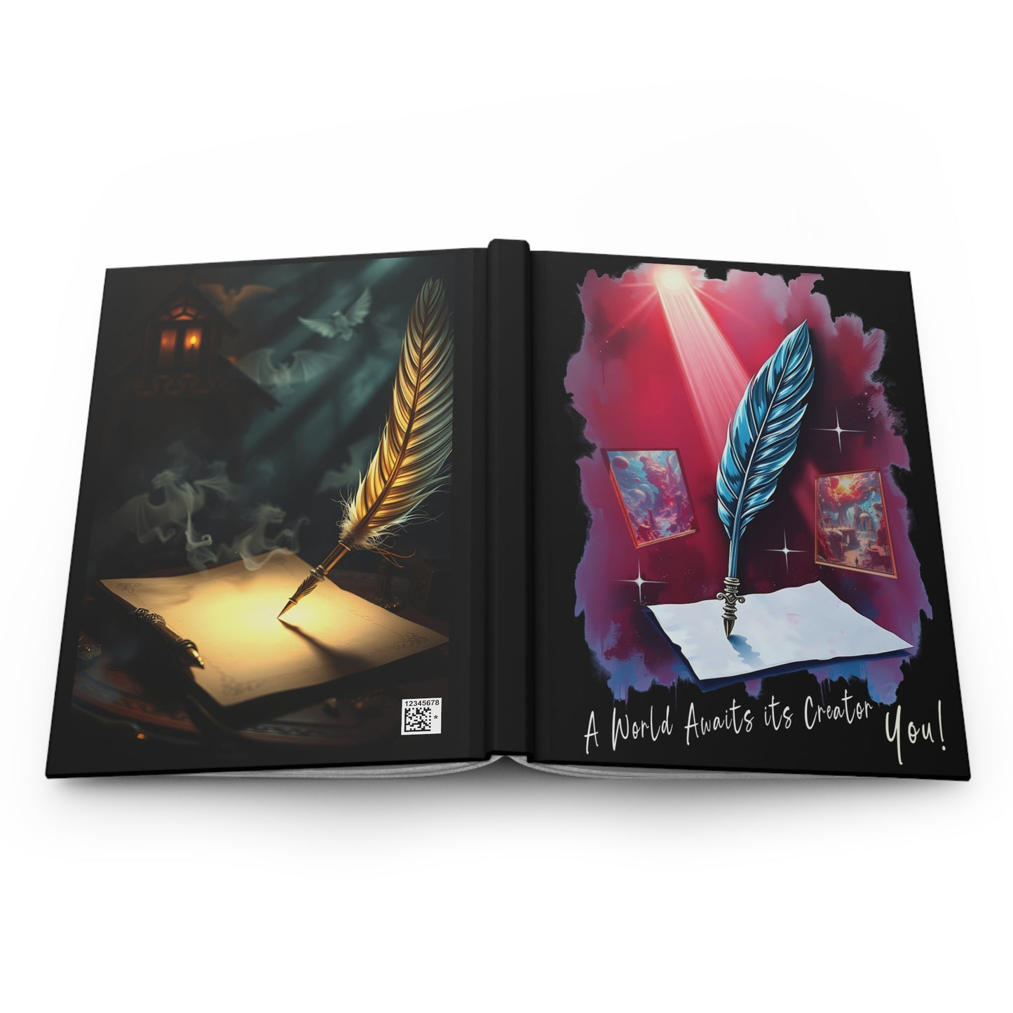 A World awaits its Creator - 5.75" x 8 Hardcover Journal