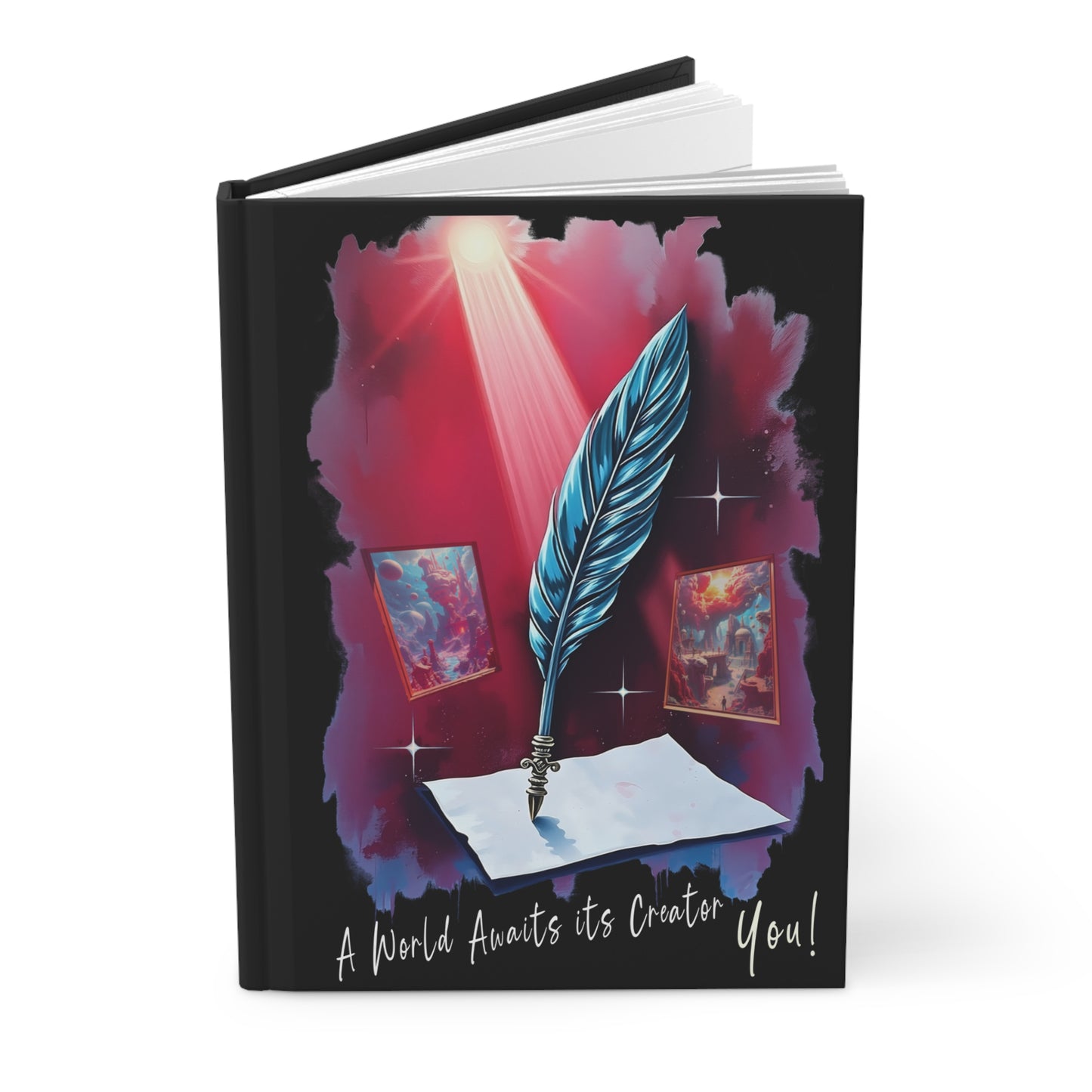 A World awaits its Creator - 5.75" x 8 Hardcover Journal