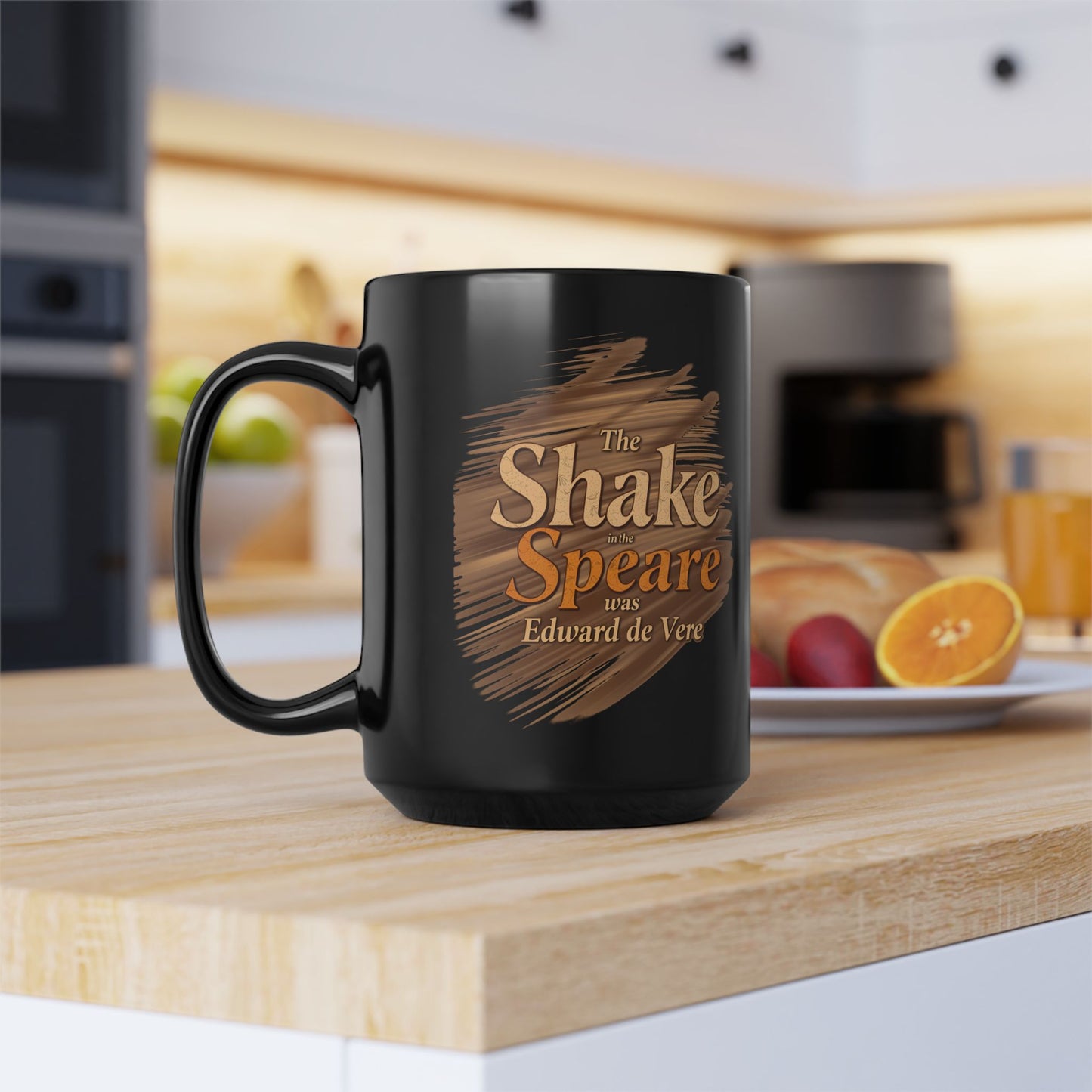 The Shake in the Speare - Black Mug (11oz, 15oz)