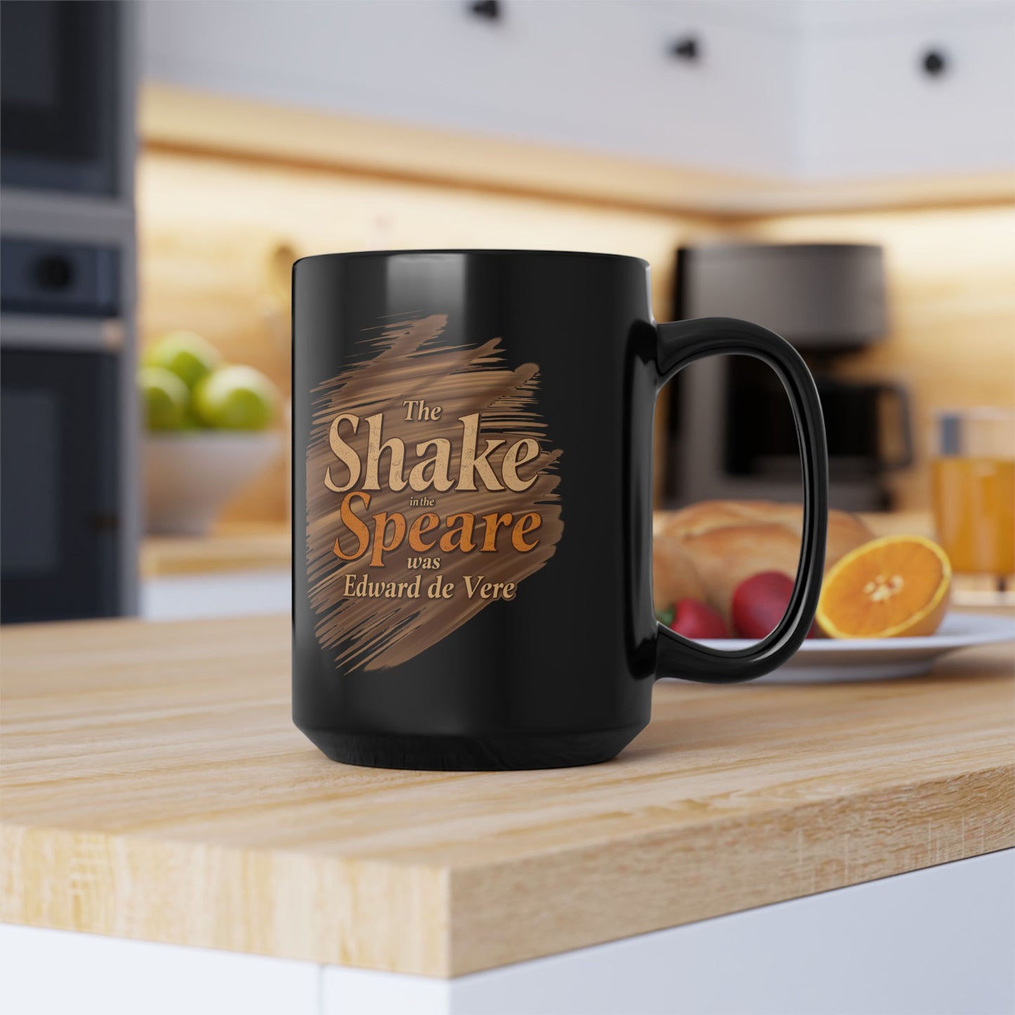 The Shake in the Speare - Black Mug (11oz, 15oz)