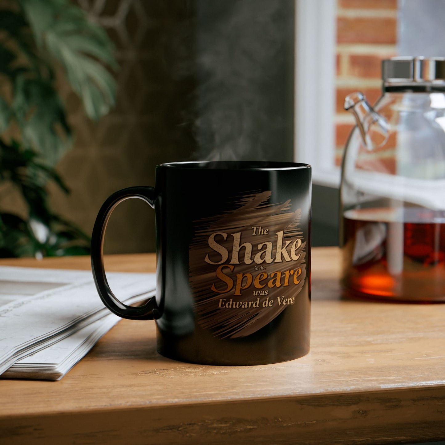 The Shake in the Speare - Black Mug (11oz, 15oz)