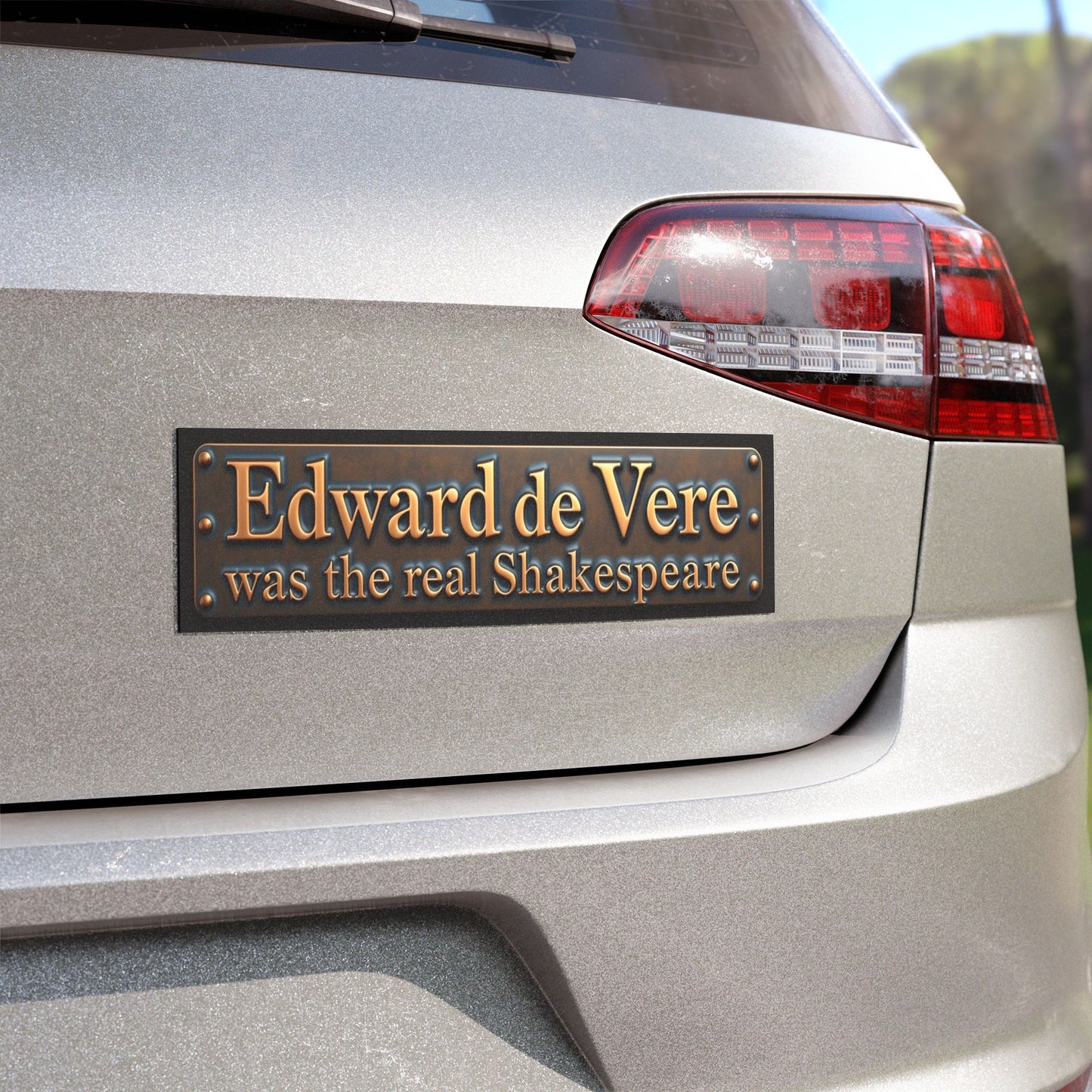 Edward De Vere 10" x 3" Magnet