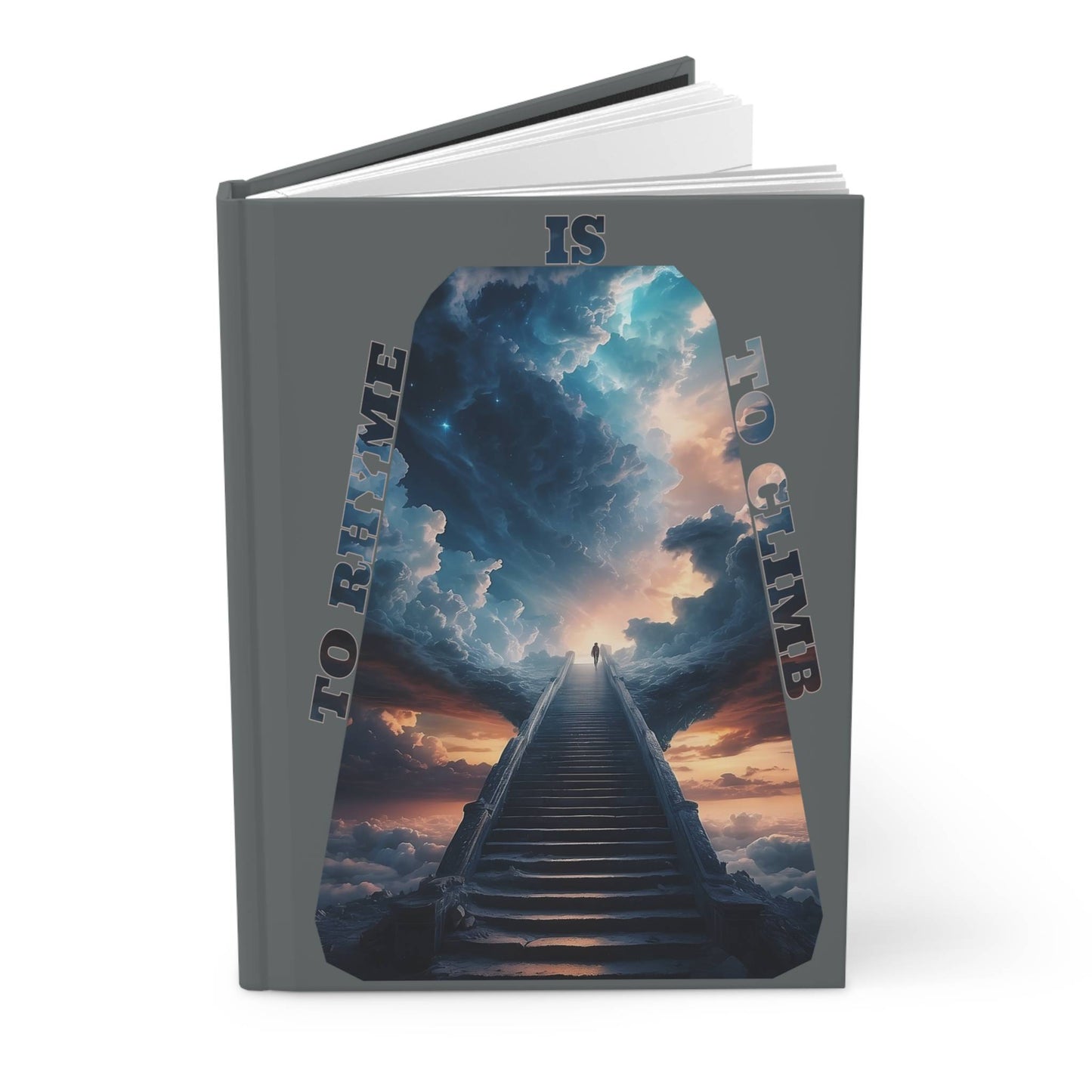 To Rhyme is to Climb - 5.75" x 8" Hardcover Journal
