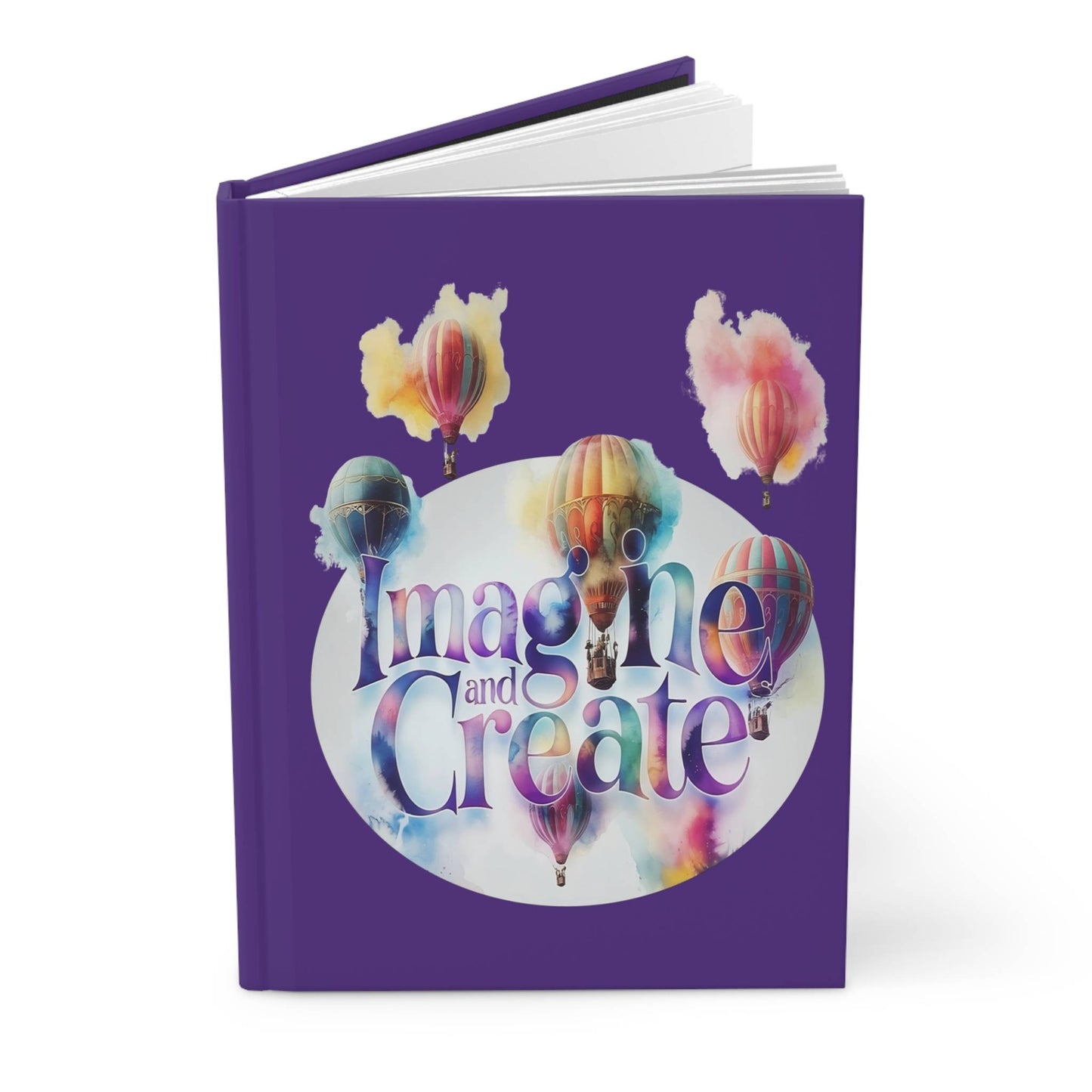 Imagine and Create - 5.75" x 8" Hardcover Journal