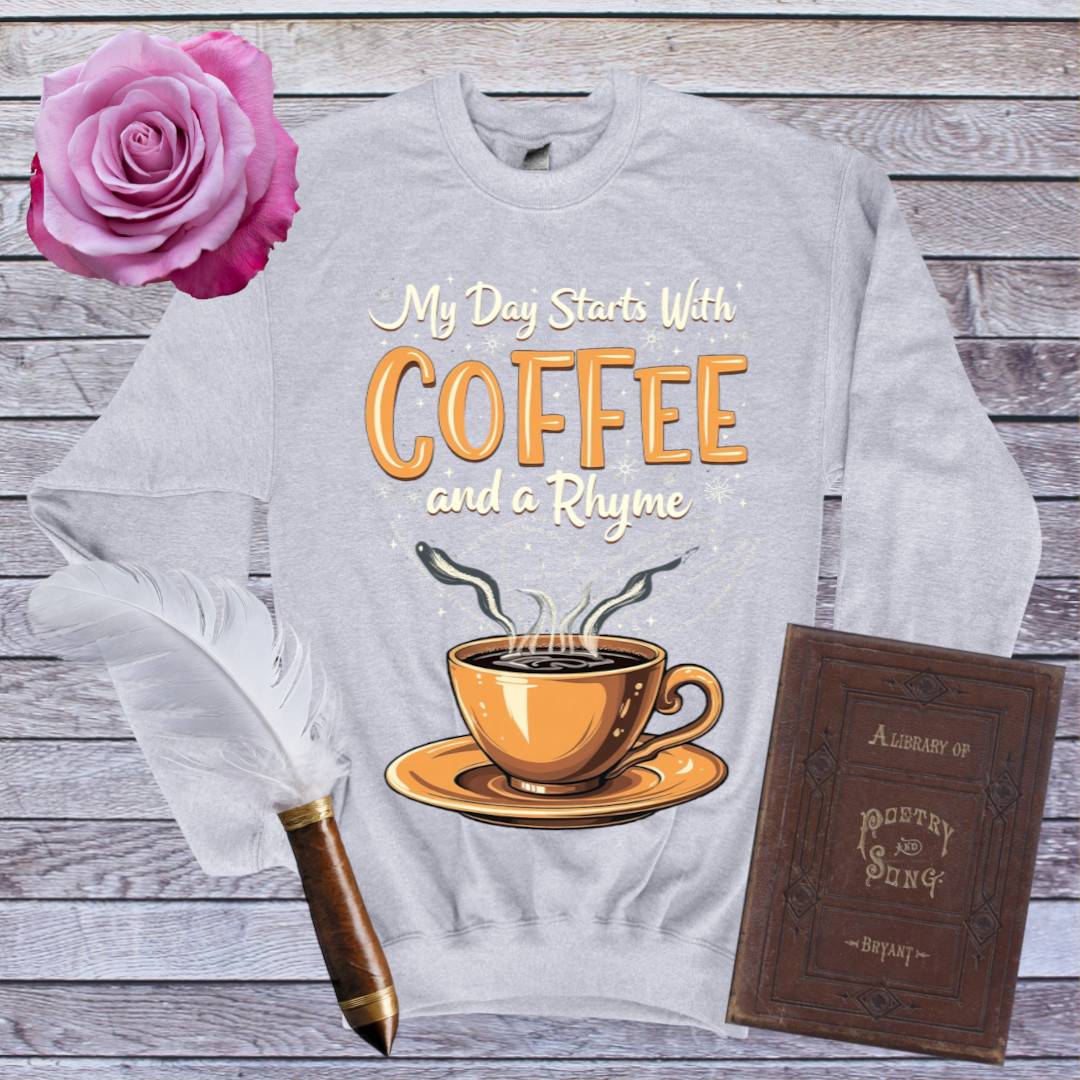 Coffee and a Rhyme Sweatshirt