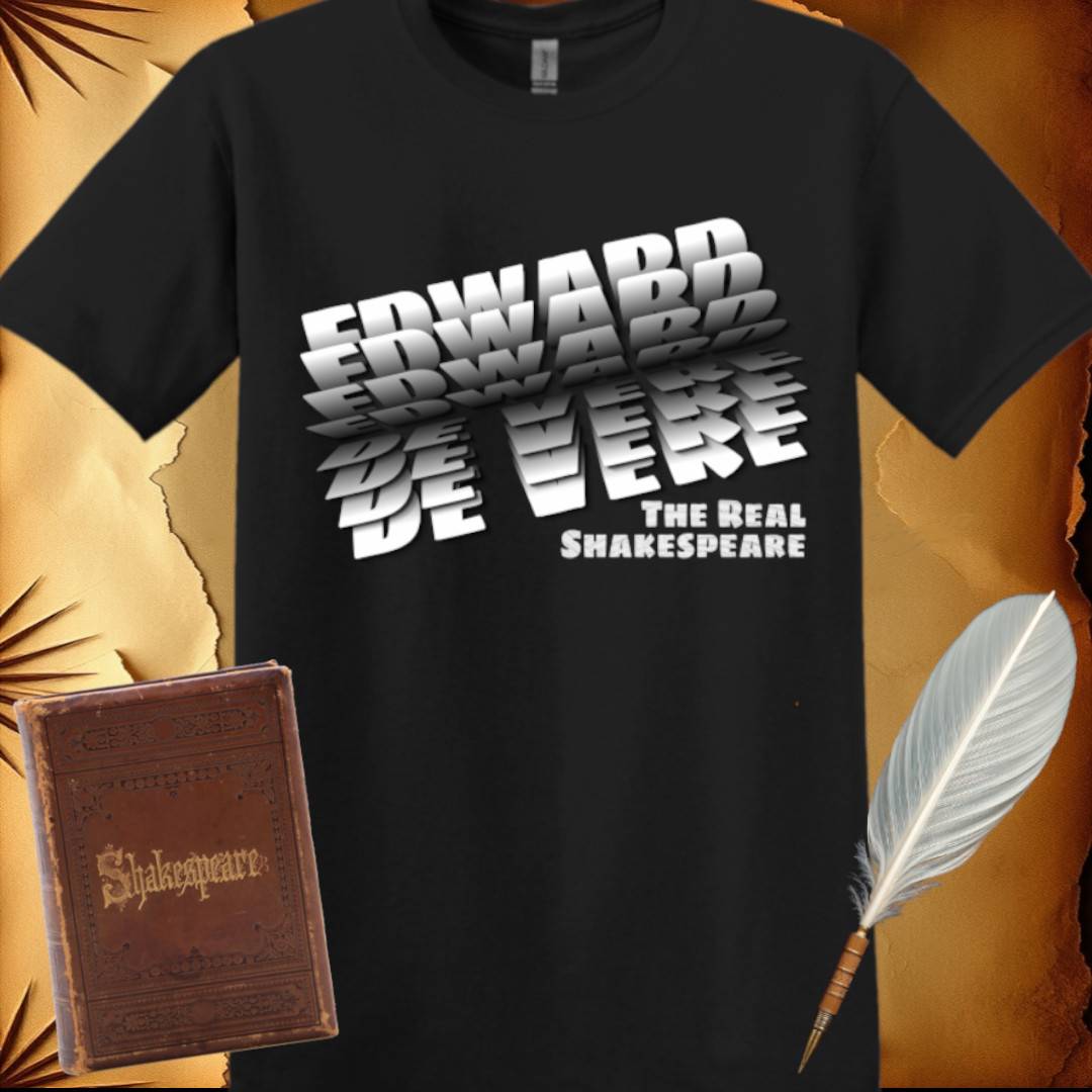 Scrolling Edward De Vere T-Shirt