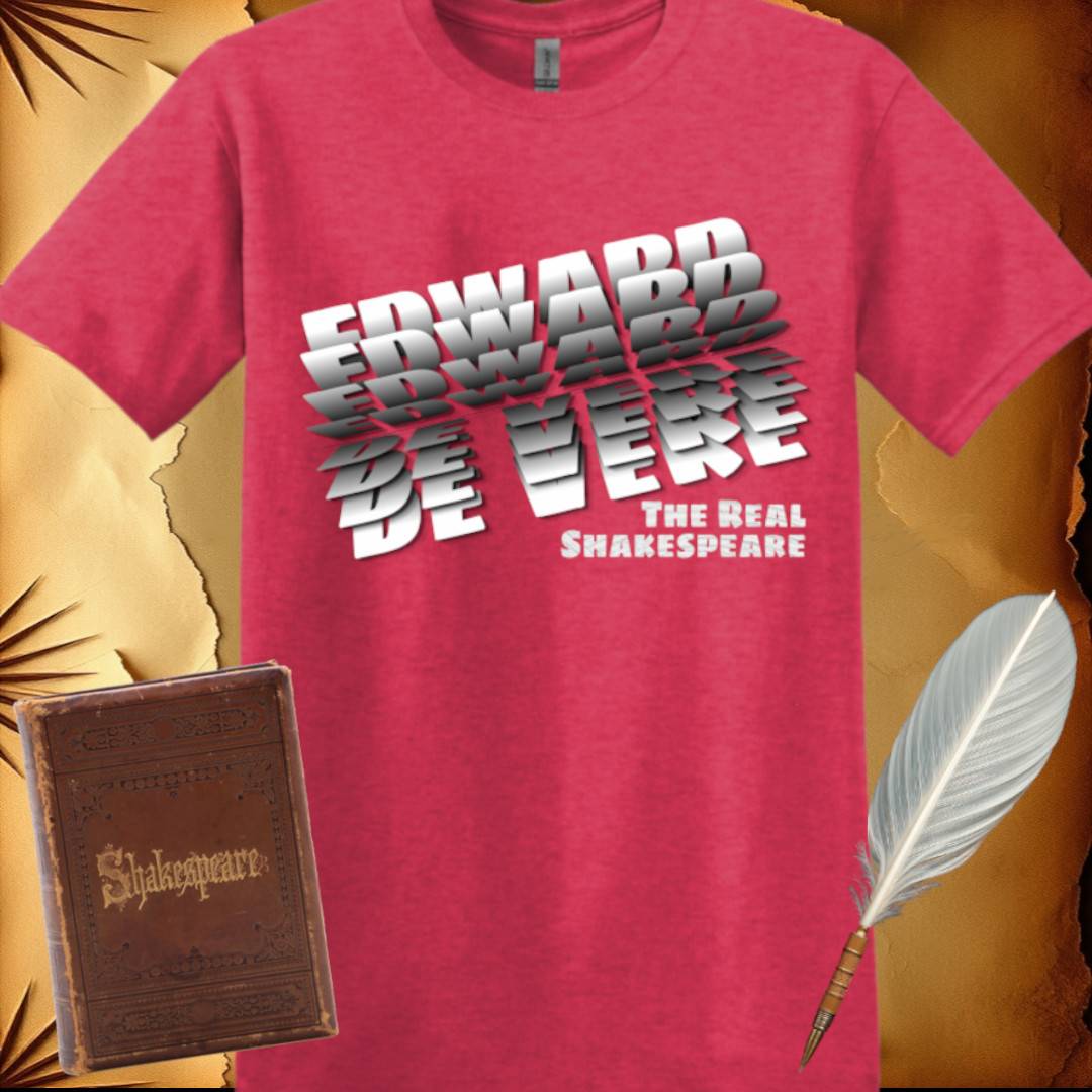 Scrolling Edward De Vere T-Shirt
