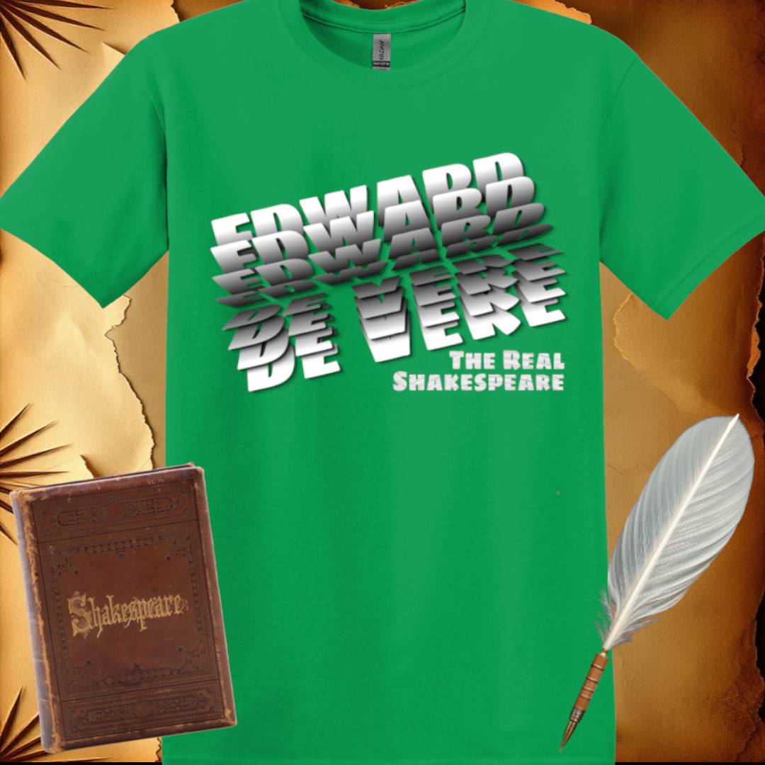 Scrolling Edward De Vere T-Shirt