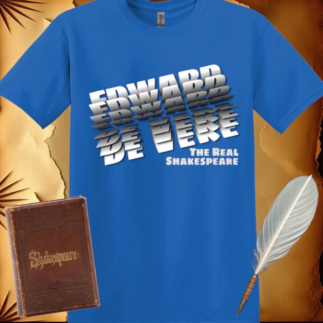 Scrolling Edward De Vere T-Shirt