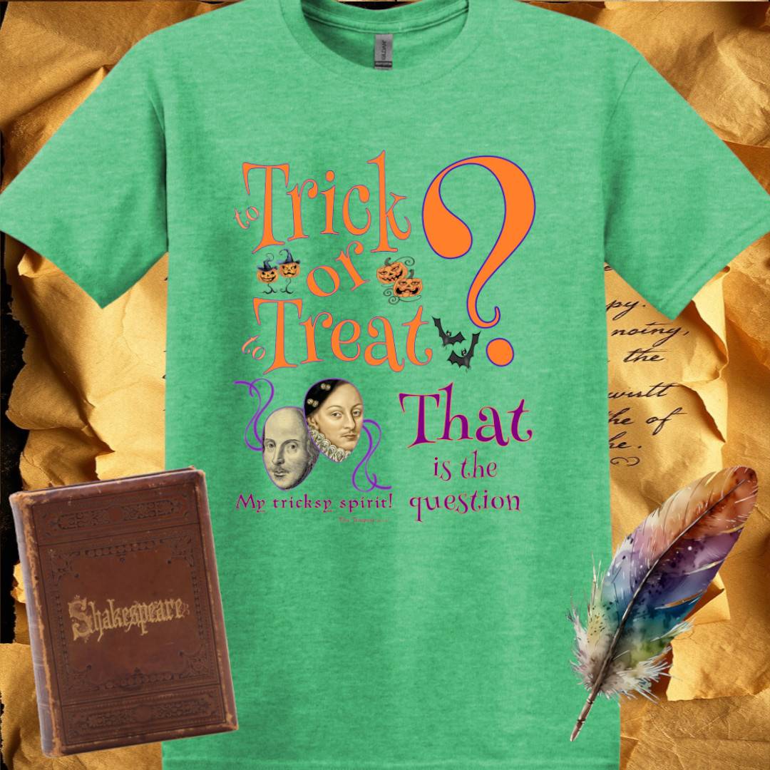 To Trick or To Treat Drama Mask T-Shirt