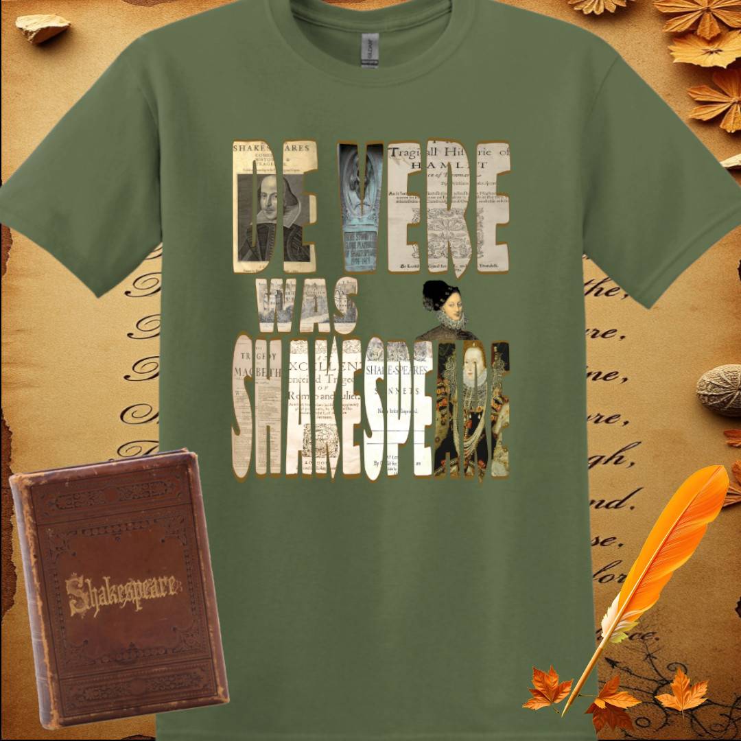 De Vere Was Shakespeare T-Shirt