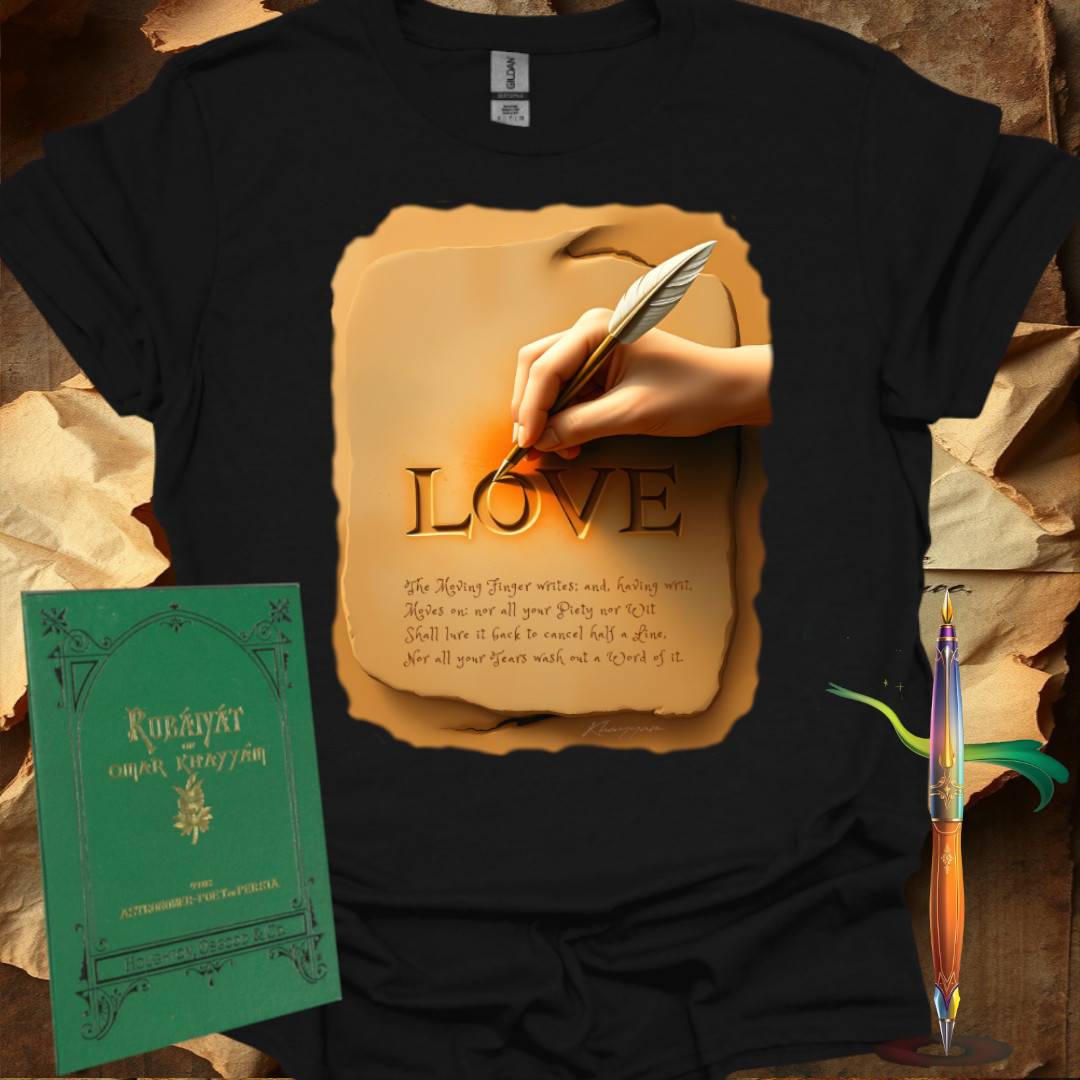 The Moving Finger Writes T-Shirt