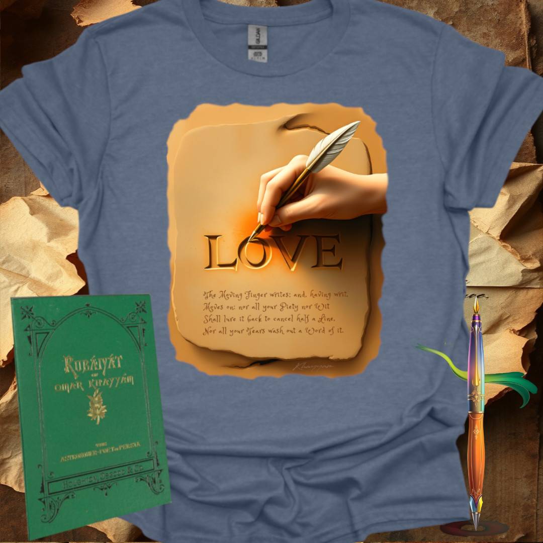 The Moving Finger Writes T-Shirt