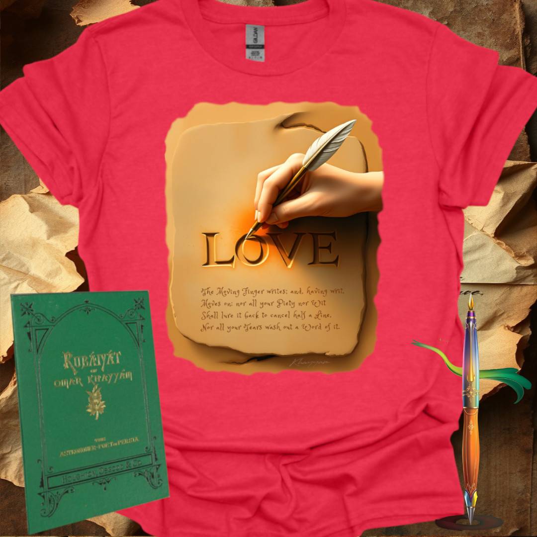 The Moving Finger Writes T-Shirt