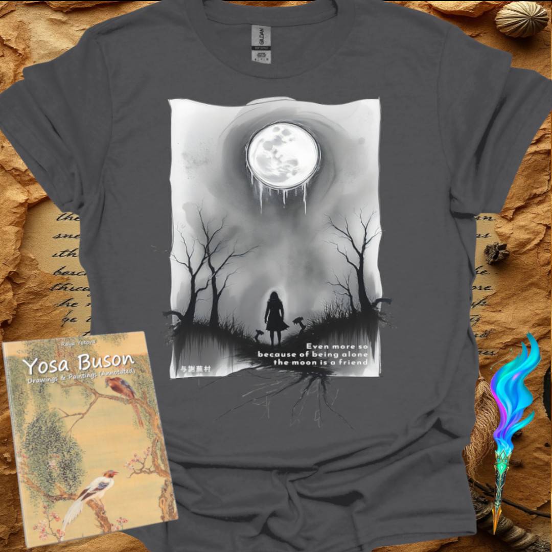 the moon is a friend - T-Shirt