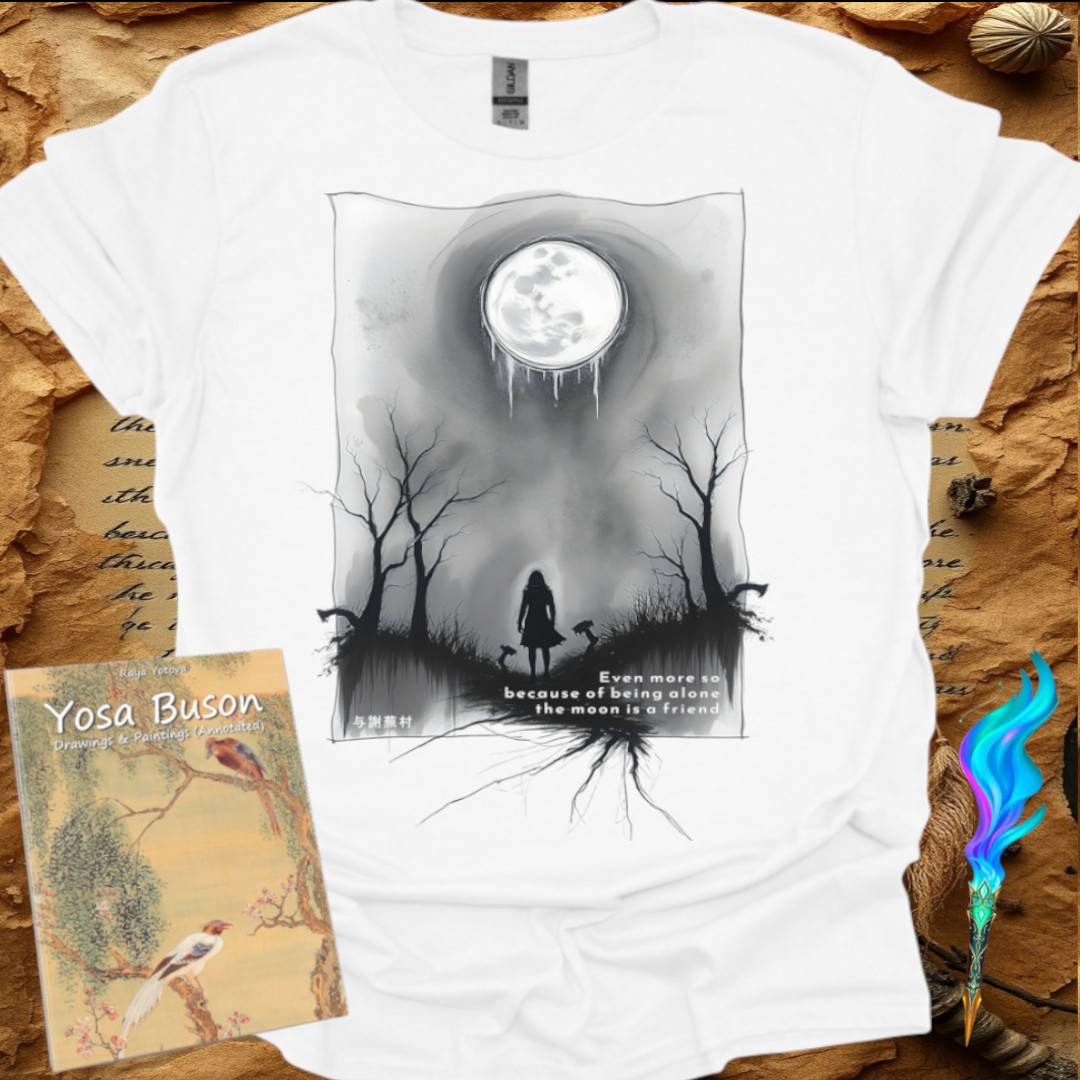 the moon is a friend - T-Shirt