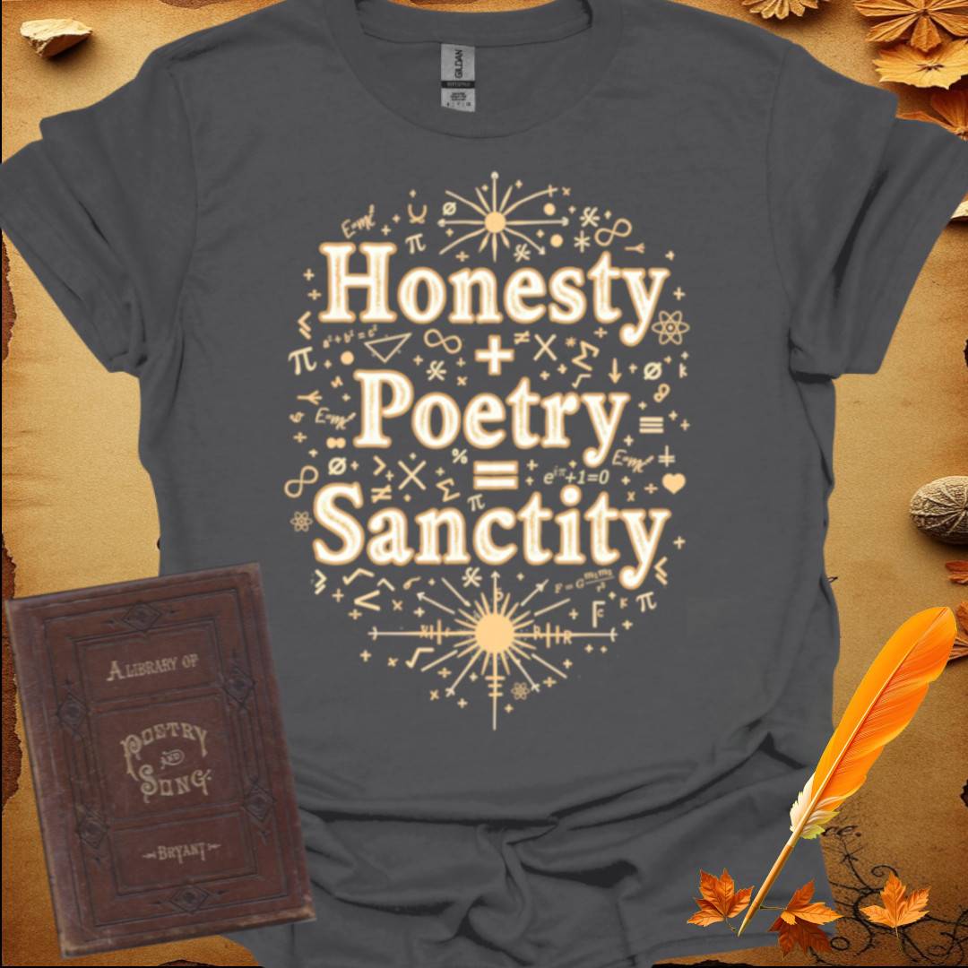 Honesty + Poetry = Sanctity T-Shirt