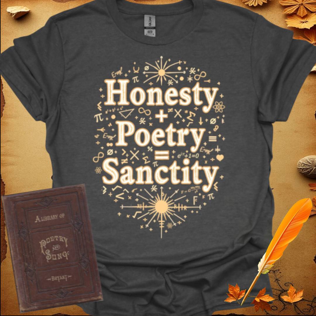 Honesty + Poetry = Sanctity T-Shirt