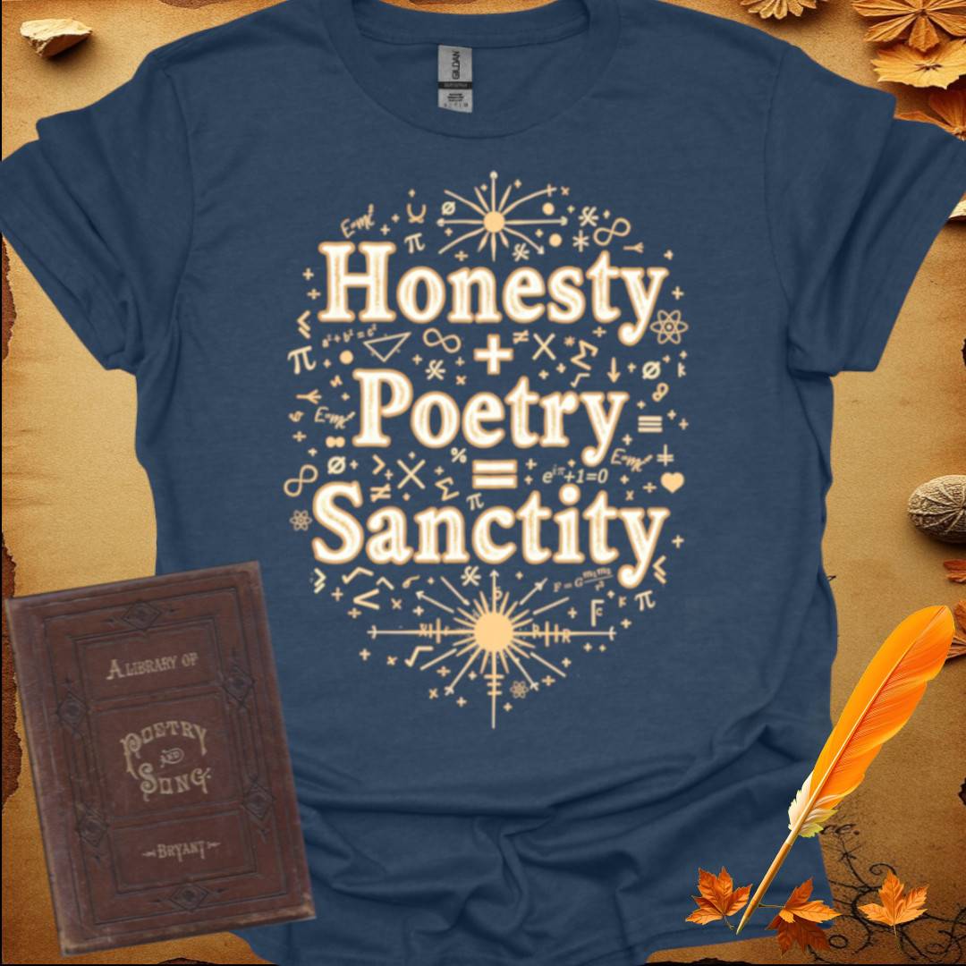 Honesty + Poetry = Sanctity T-Shirt