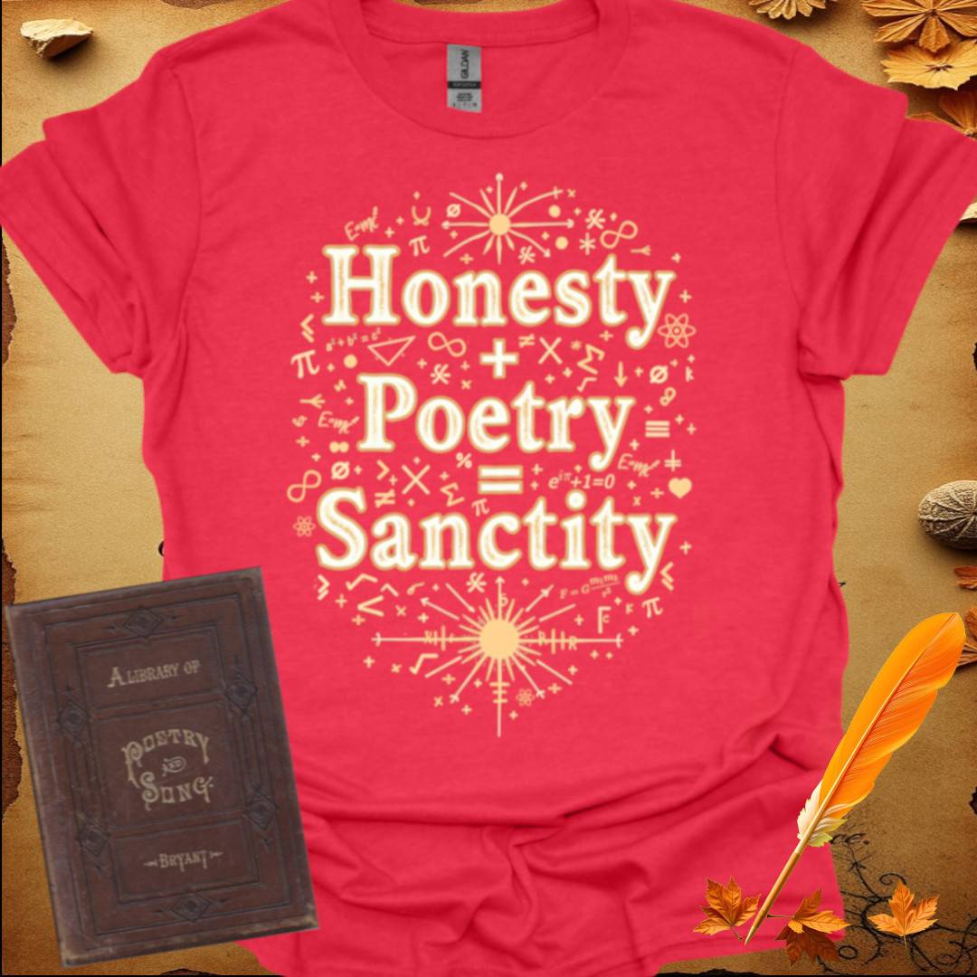 Honesty + Poetry = Sanctity T-Shirt