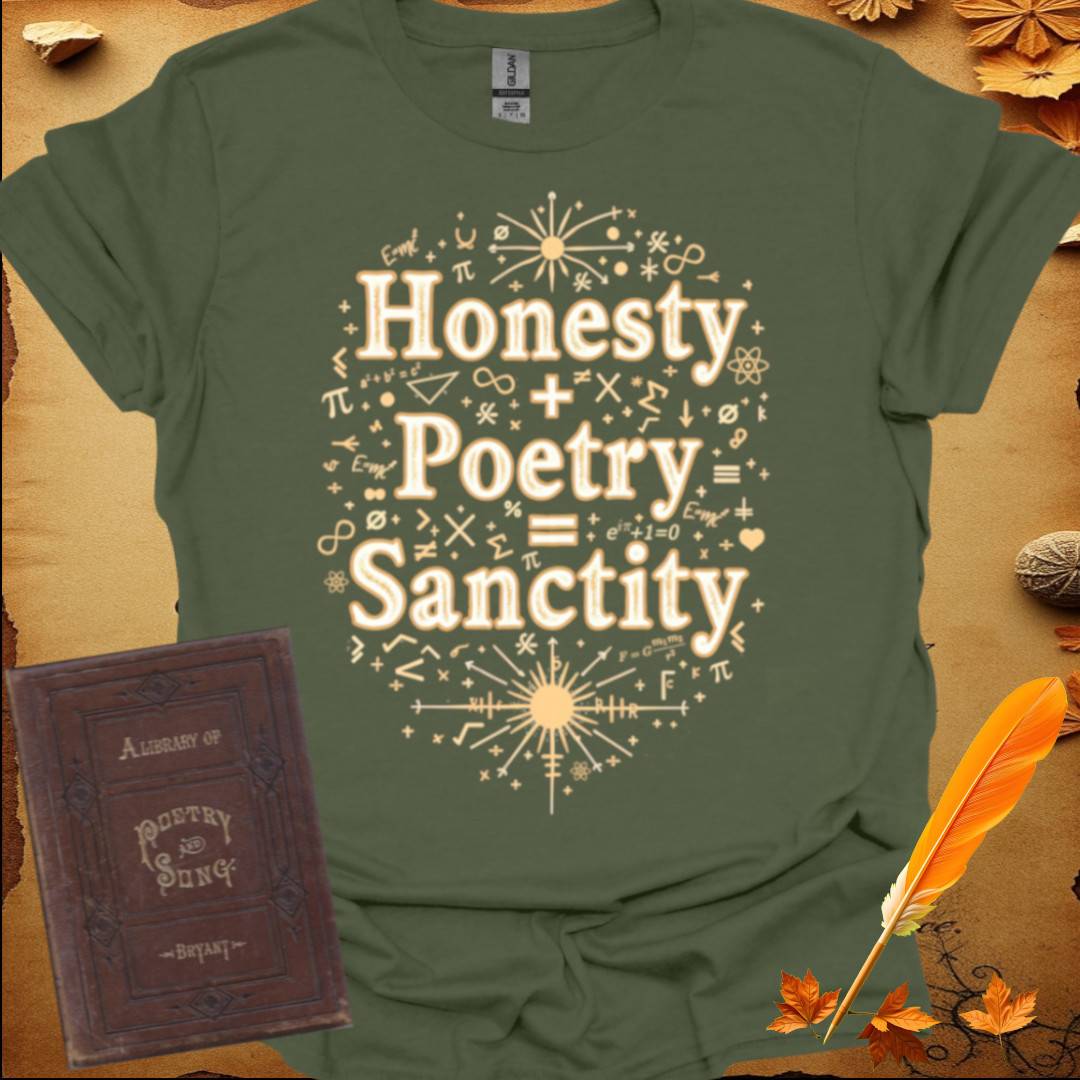 Honesty + Poetry = Sanctity T-Shirt
