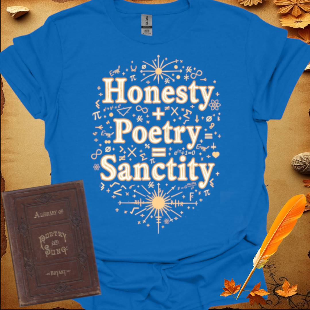 Honesty + Poetry = Sanctity T-Shirt