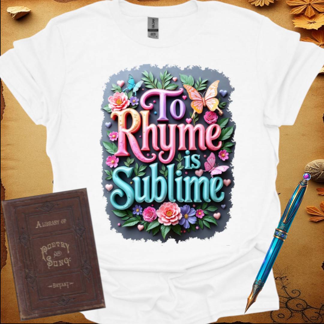 To Rhyme is Sublime Colors T-Shirt
