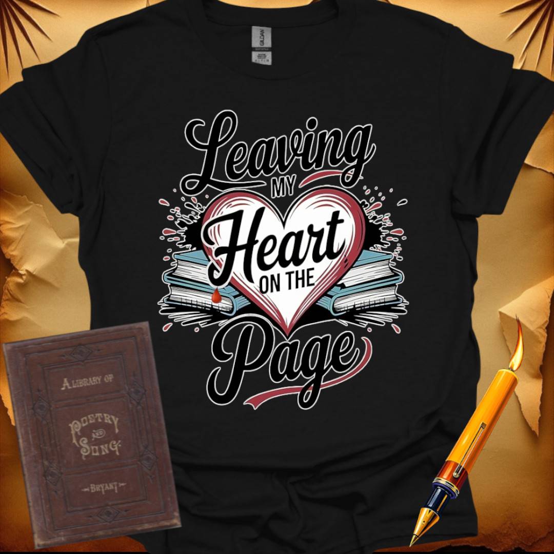Leaving My Heart on the Page T-Shirt