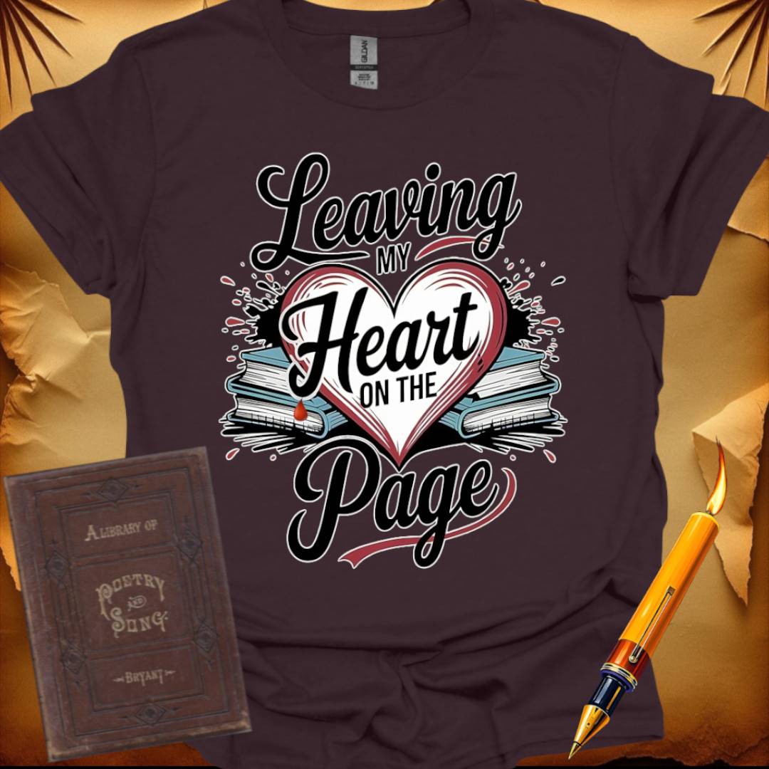Leaving My Heart on the Page T-Shirt