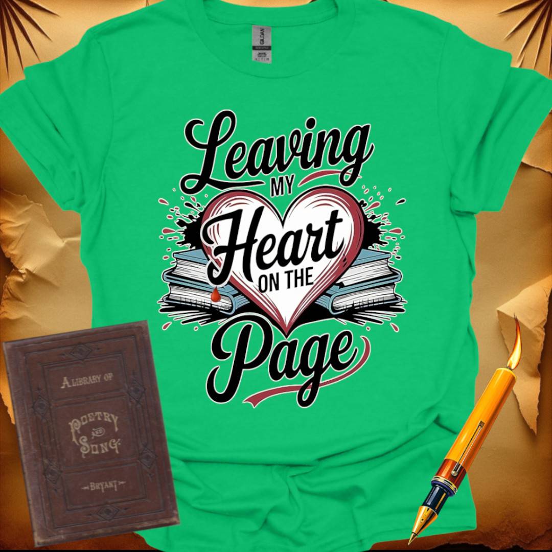 Leaving My Heart on the Page T-Shirt