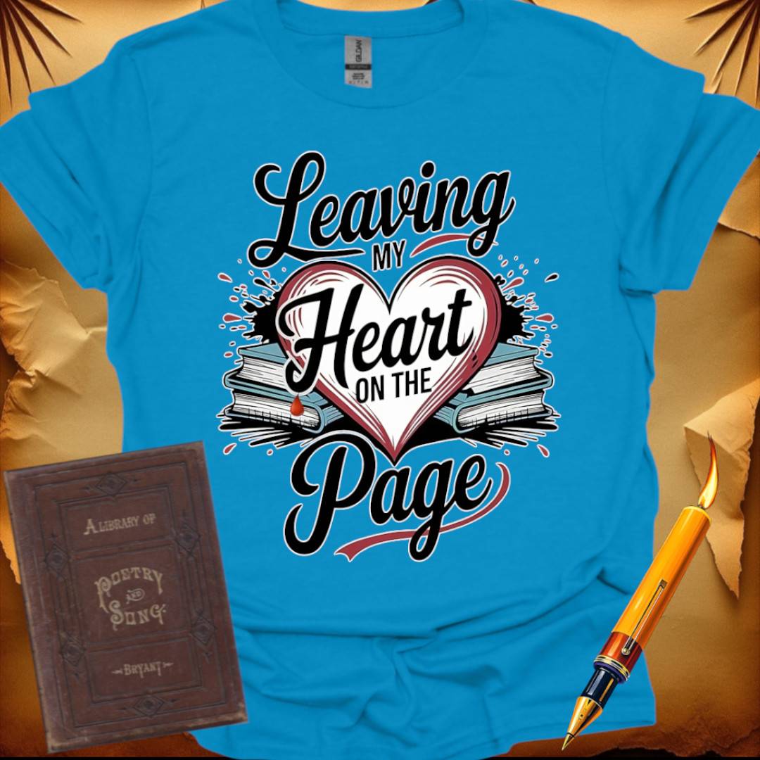 Leaving My Heart on the Page T-Shirt