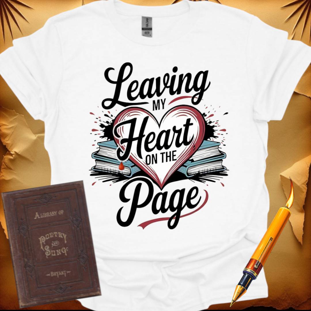 Leaving My Heart on the Page T-Shirt