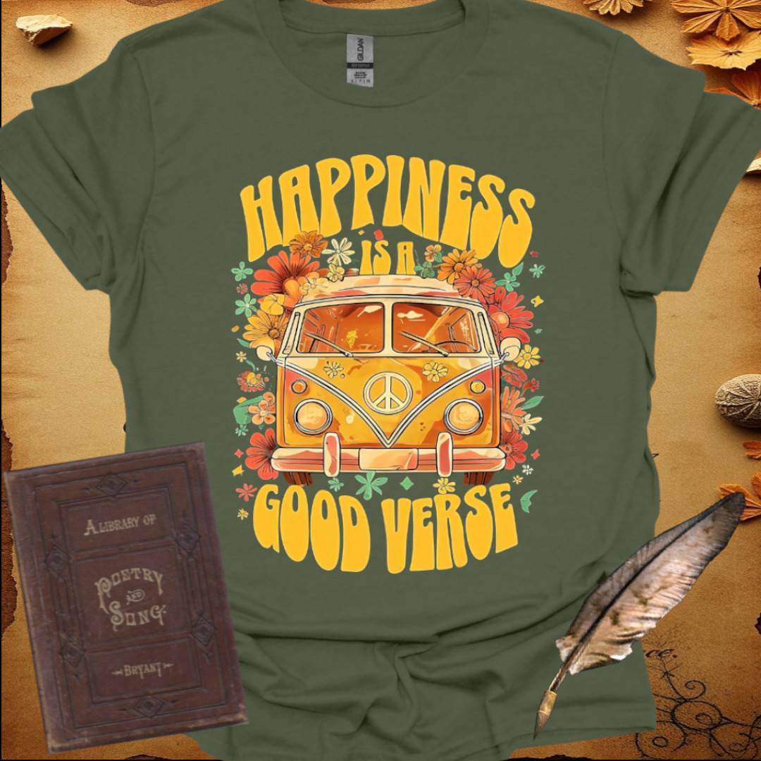 Happiness is a Good Verse - T-Shirt