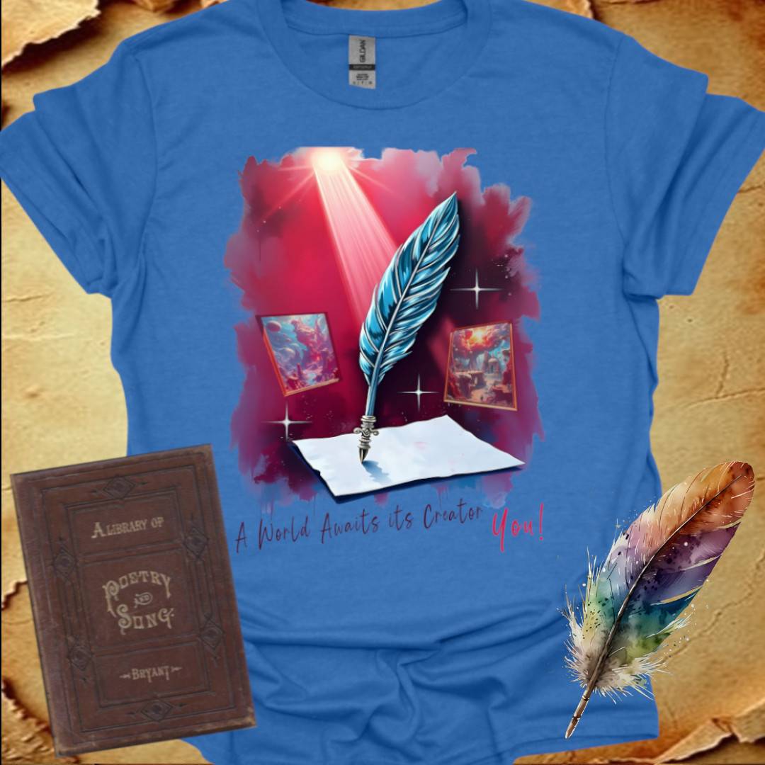 A World awaits its Creator - T-Shirt
