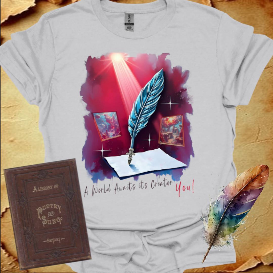 A World awaits its Creator - T-Shirt