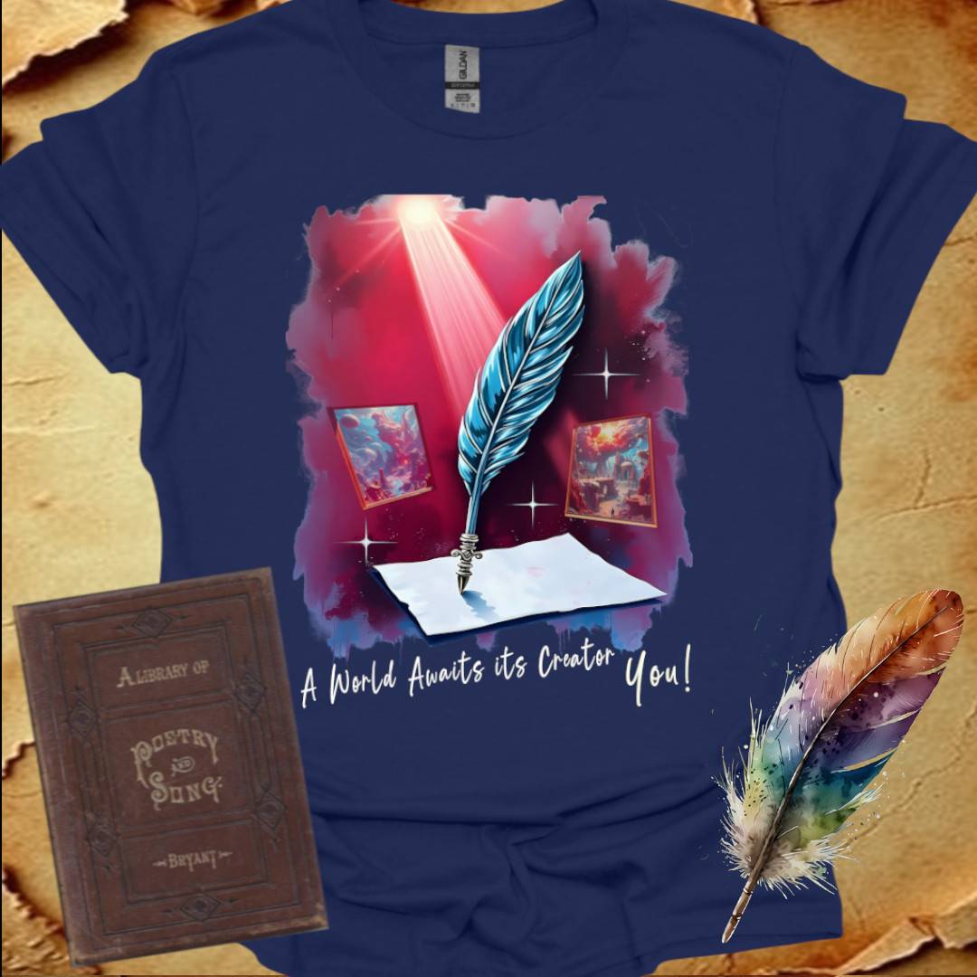 A World awaits its Creator - T-Shirt