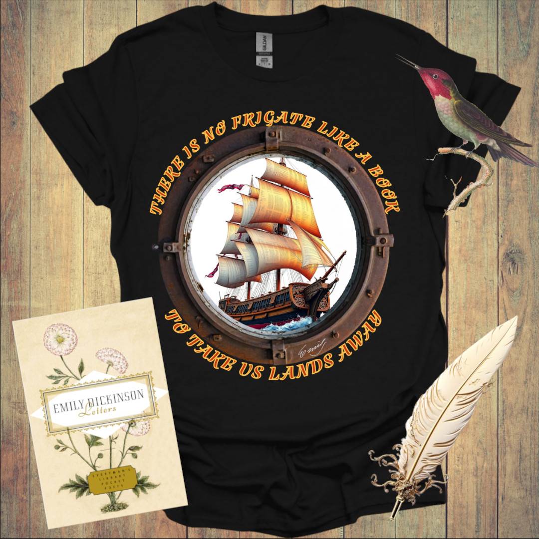 No Frigate like a Book T-Shirt