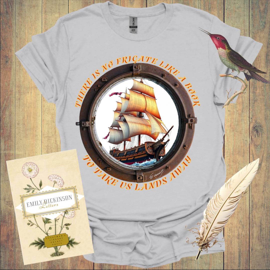 No Frigate like a Book T-Shirt