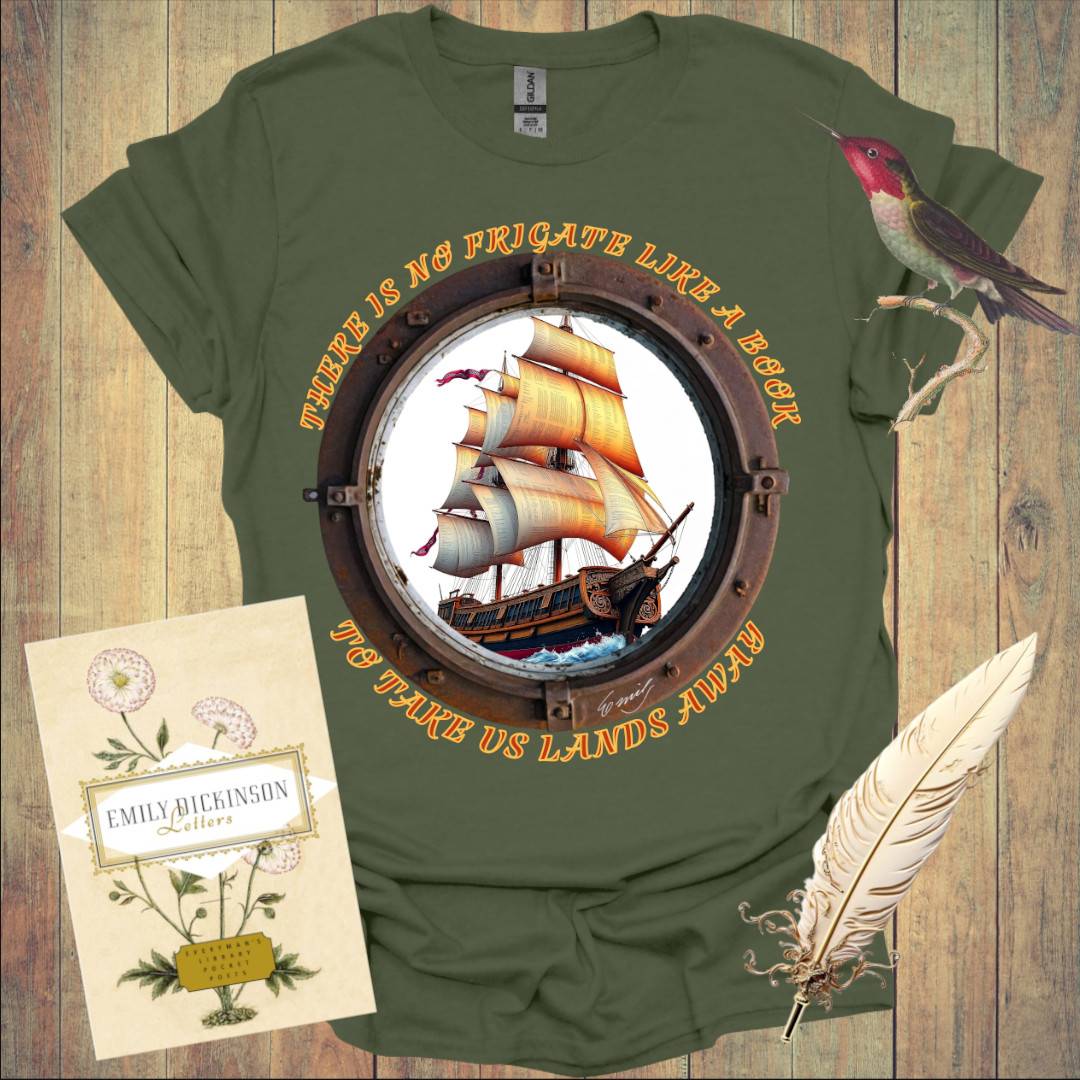 No Frigate like a Book T-Shirt