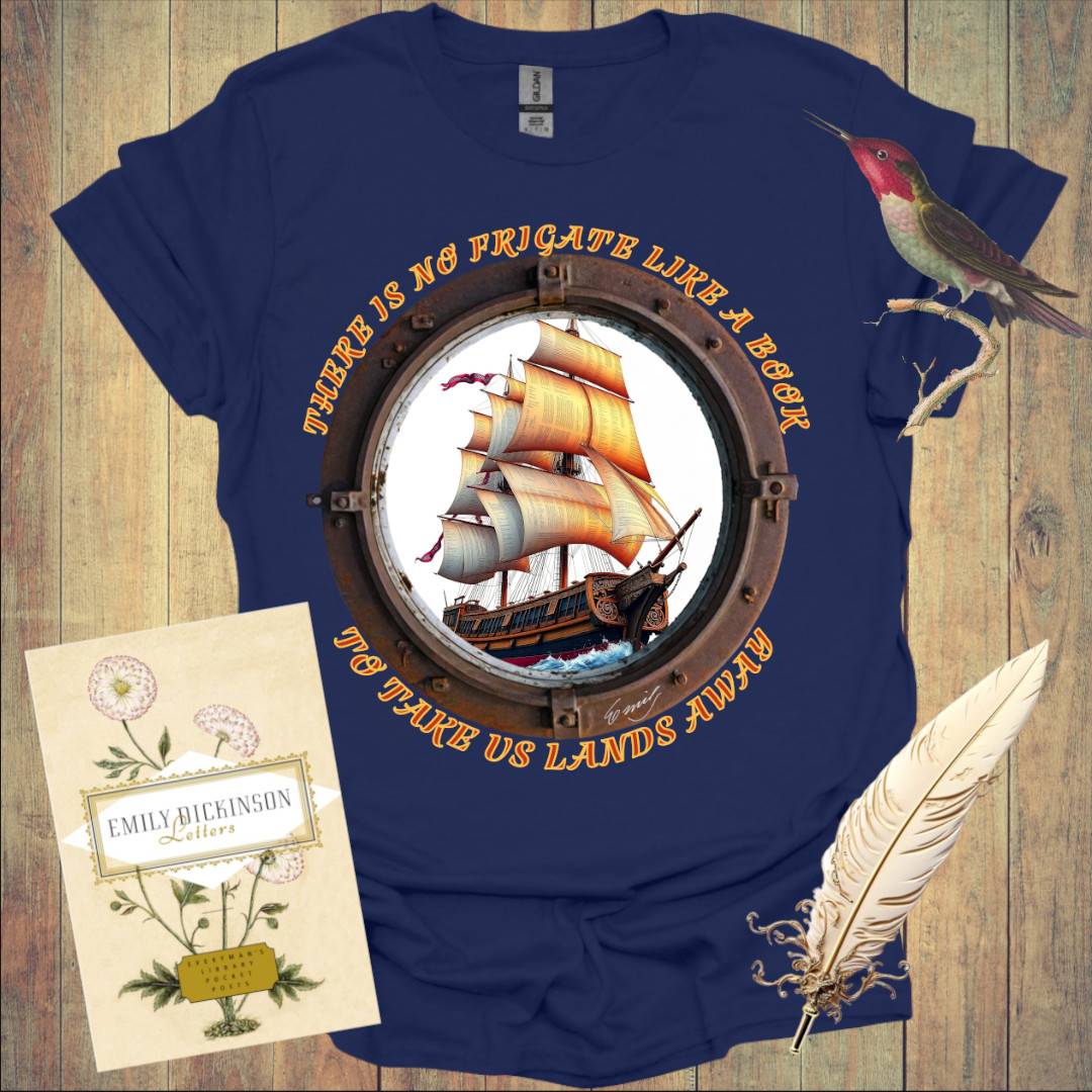 No Frigate like a Book T-Shirt