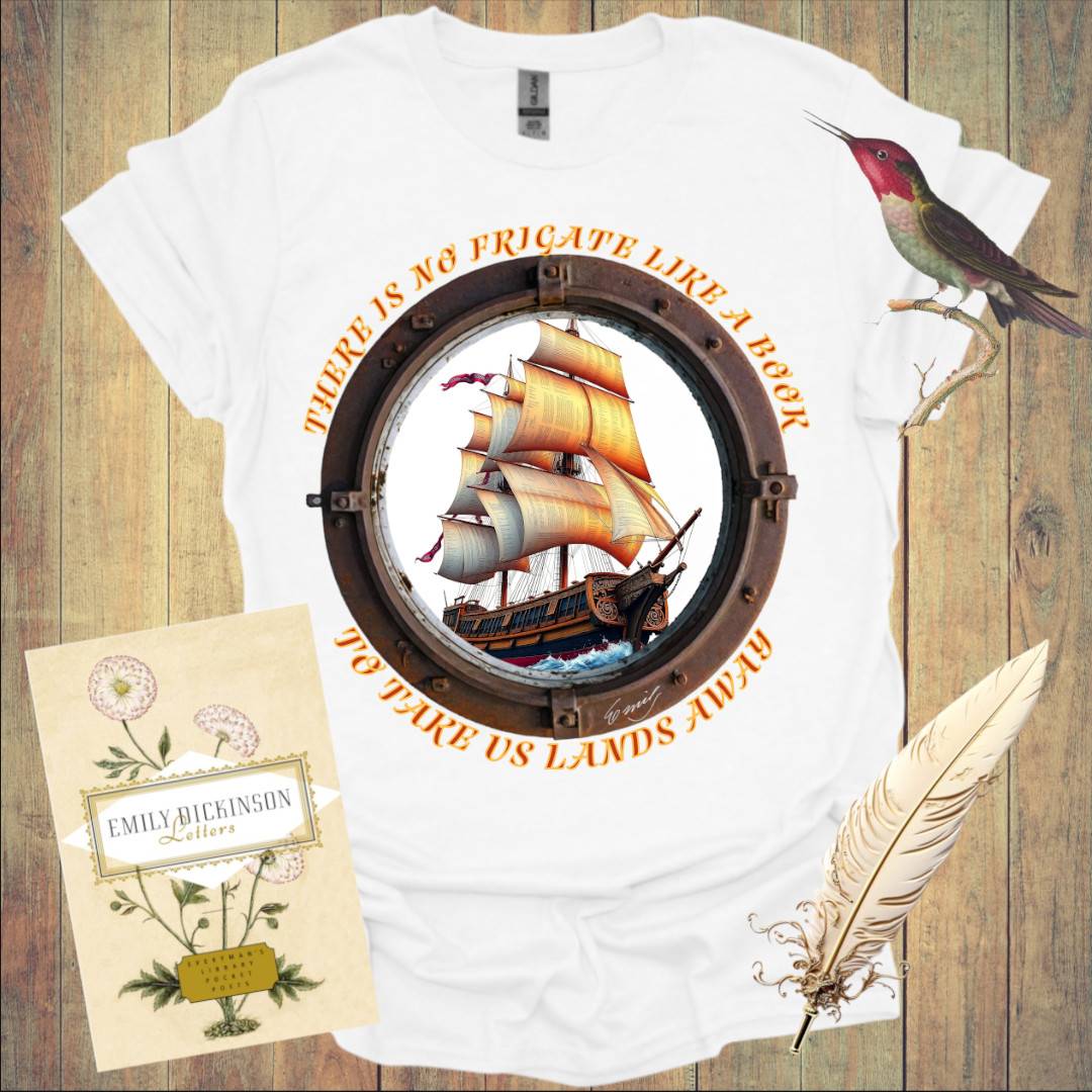 No Frigate like a Book T-Shirt