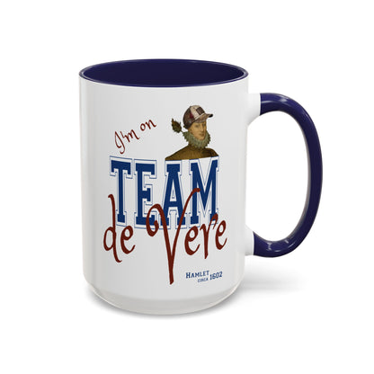 Team de Vere Accent Coffee Mug – (11/15oz)