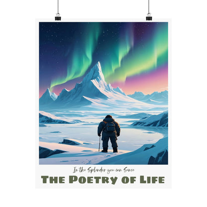 The Poetry of Life Splendor —  Vertical Art Print