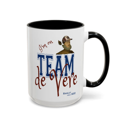Team de Vere Accent Coffee Mug – (11/15oz)
